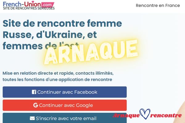 Arnaque frenchunion
