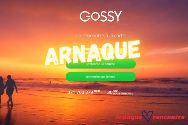 Arnaque Gossy